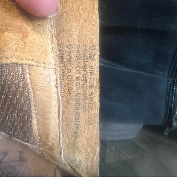 Naya Women’s Black Leather Ankle Boots Bootie with Buckle Details size 9 - Picture 6 of 8